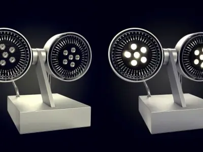 Modern Lamps Collection 3D model