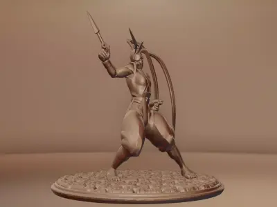 IBUKI - STREET FIGHTER Free 3D print model