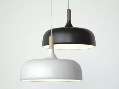 Acorn Pendant 3D model