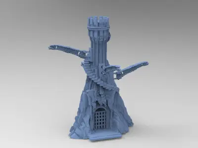 Viper Great Tower Cliff 2 3D model