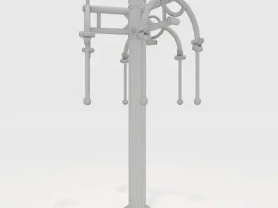 Gym Outdoor 12 3D model