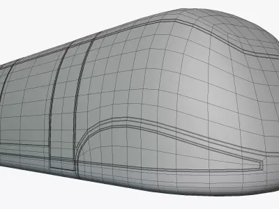 Passenger transporter 3D model