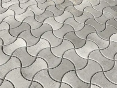 Paving color lecalo n3 3D model