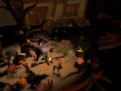 BABA YAGA 4 3D model