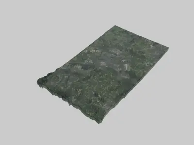 Dusseldorf City Low-poly 3D model