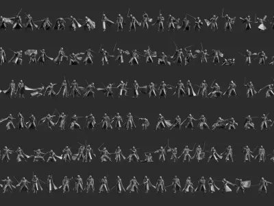 Darth Vader Figure Collection 3D Model Pack