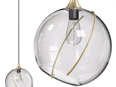 Skye Pendant by lightology 3D model
