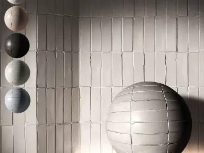 4K Seamless PBR Irregular Tiles Textures and material Texture