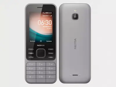 Nokia 6300 4G 3D model