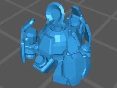 Starcraft Science Vessel 3D print model