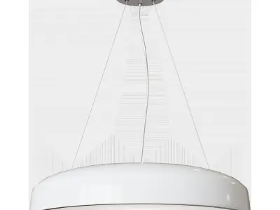 Cocotte-L Hanging holder set white 3D model