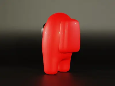 Among Us Character Low-poly 3D model