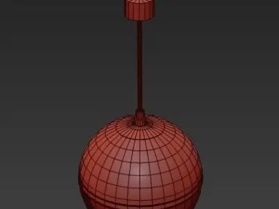 Truax 3 Light Mini Pendant 3D model