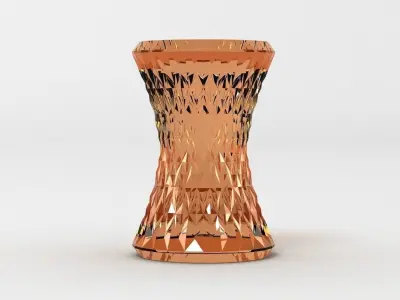 Marcel Wanders Stone Stool 3D model