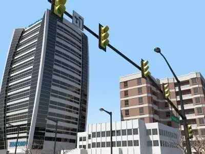 City Block 1 3D model