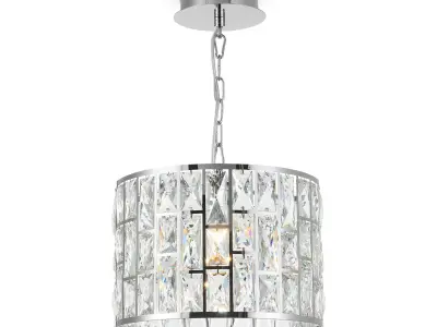 Chandelier Gelid MOD184-PL-01-CH Low-poly 3D model