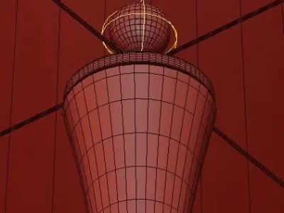 Narsi Floor Lamp 3D model