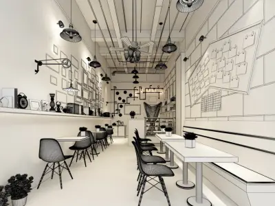 Business - Food Beverage 7-056 3D model