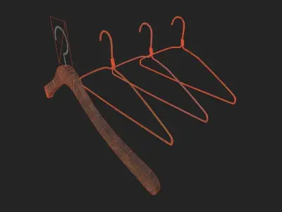 Clothes Prop Pack Low-poly 3D model