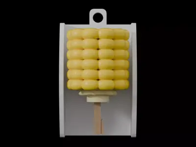 Street Food-Butter Corn  3D print model