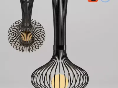 pot lights 3D model