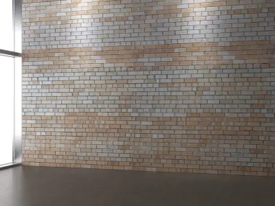 Brickwork amber 139 Texture