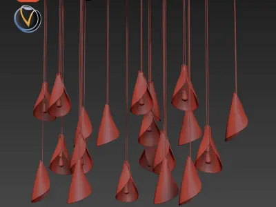 Game Decor Ceiling Light 3D model