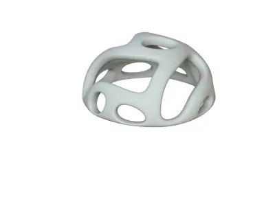 SciFi Cube Object No 45433 Low Poly Shape Low-poly 3D model