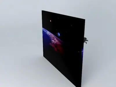 BSF Light Speed Frigate Class Free 3D model