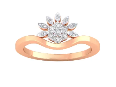  Women Ring Render 3dm STL MTL SLC JCD OBJ FBX Details 3D print model 16