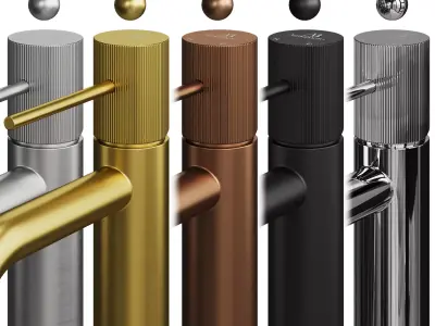 AltroBagno Bilancia faucet set 3D model