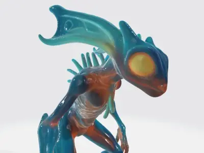 Alien 3D model