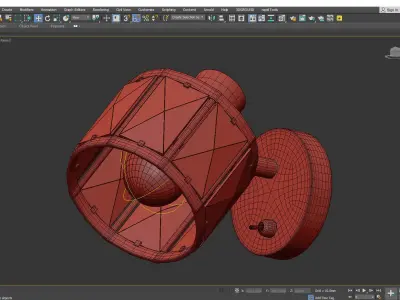 Globo Kris Low-poly 3D model