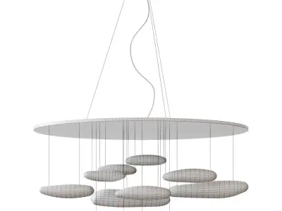 Pendant lamp Mercury 3D model