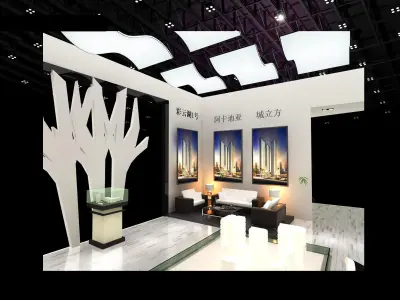 Exhibition - Area - 14X9-3DMAX200-011 3D model