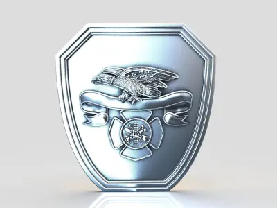 Fire Patch 3D print model