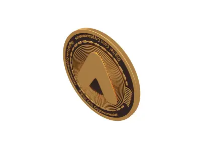 Anchor Protocol Coin v2 001 3D model