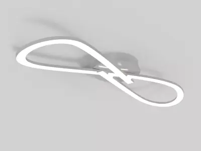 Ribbon Ceiling Lamp 3D model