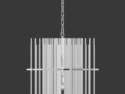 Elect Lampatron Designer chandelier 3D model