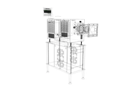 Cinema Projector Sony SRX-R515P Low-poly 3D model