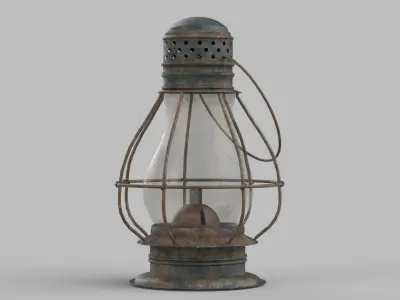 lantern old 3D model