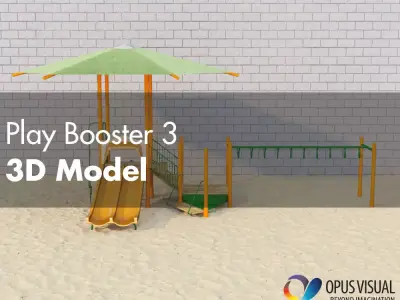 Play Booster 3 3D model