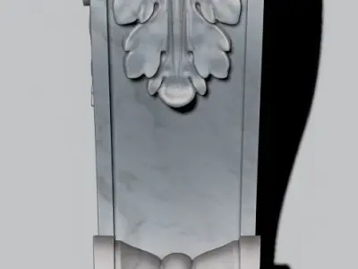 Classical  Corbel 3D model