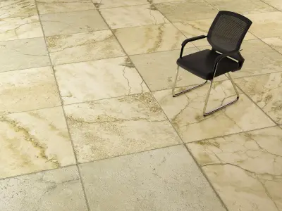 T3D Marble Stone Yellow 1 Matt Tile 1000 x 1000 mm Texture Map Texture