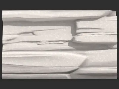 Uncut Fieldstone Wall Texture 3D print model purchase
