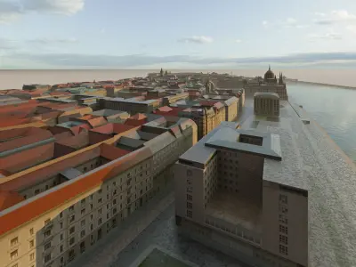 Budapest 3D model