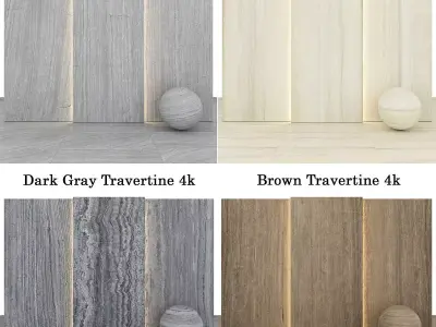 Set of 4 high quality wood materials Texture
