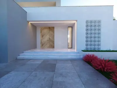 3D Model  Modern House villa  Low-poly 3D model