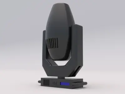 Moving Head Spot Wash 03 3D model