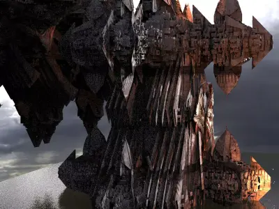 Hellscape Maze structures   3D model